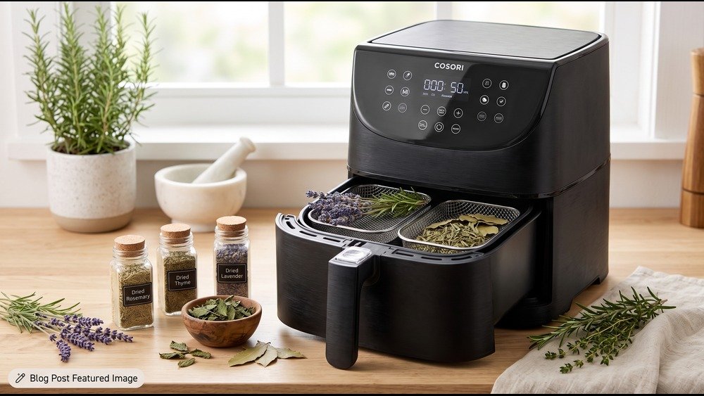 How to Dry Herbs in Air Fryer